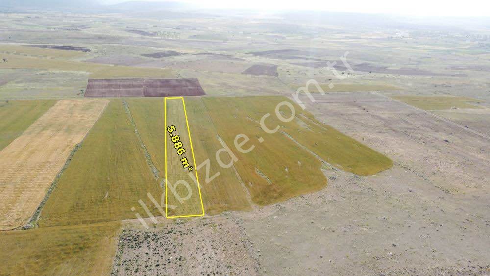 KONYA / AKÖREN / ORHANİYE DE 5.886 m² HAYVANCILIK VE TARIMA UYGUN TARLA