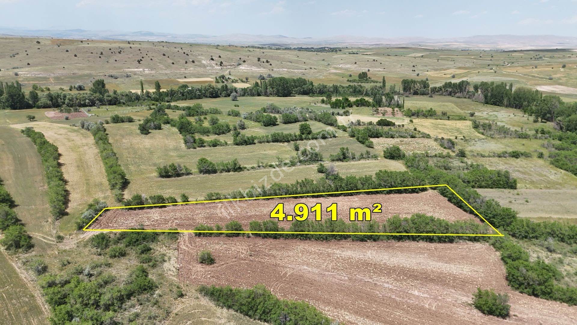 YEŞİLLİKLER İÇİNDE DERE YAKINI MÜSTAKİL 4.911 m² TARLA