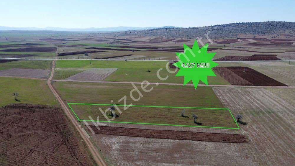KONYA / AKÖREN / TÜLCE 4.527 m² MÜSTAKİL TAPULU KUPON TARLA