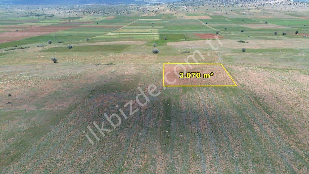 AKÖREN HACILAR DA 3.070 m² TEK TAPULU VERİMLİ TARLA