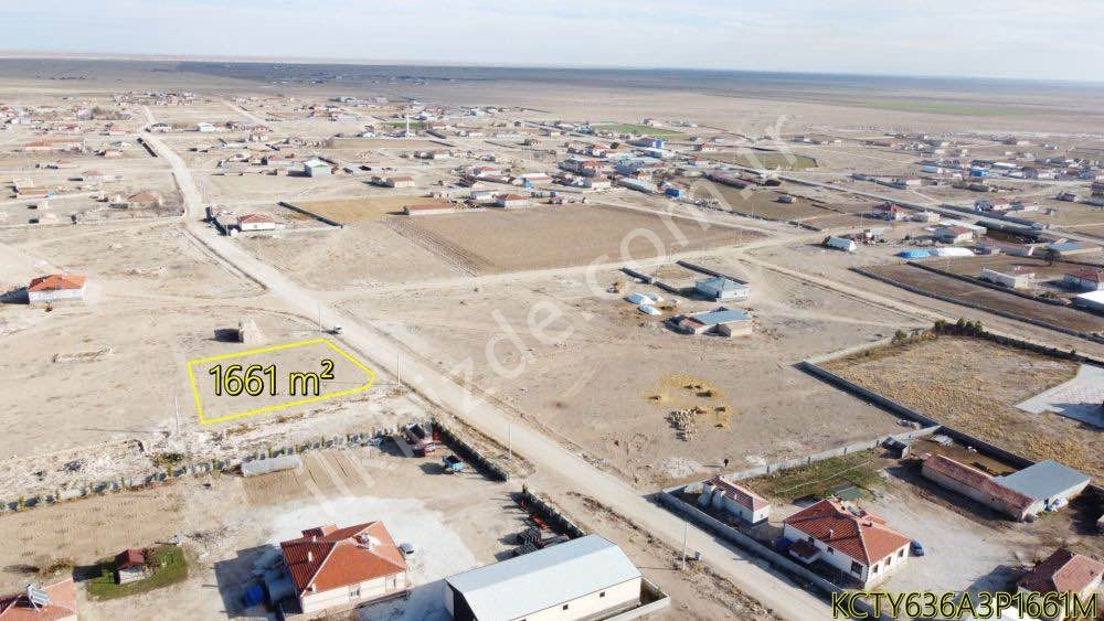 KONYA / CİHANBEYLİ / TAŞPINAR-YENİYAYLA 1.661 M² KÖŞE PARSEL İMARLI ARSA