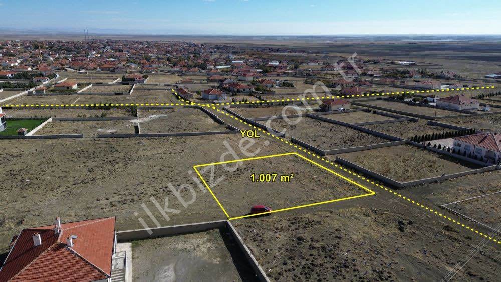 KULU ZİNCİRLİKUYU DA 1.007 M2 MÜSTAKİL TAPULU VİLLA ARSASI