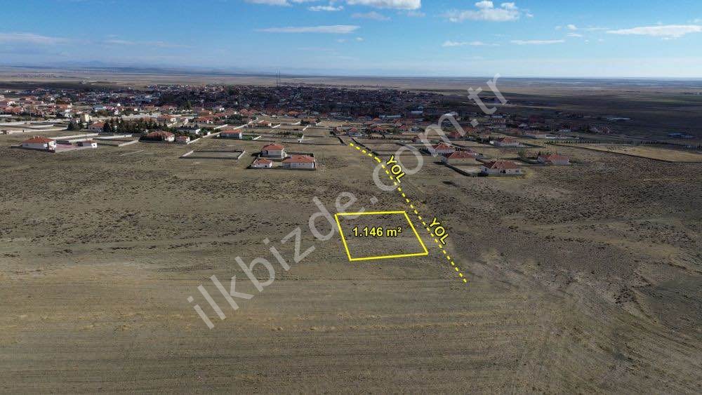 KULU ZİNCİRLİKUYU DA 1.146 M2 MÜSTAKİL TAPULU VİLLA ARSASI