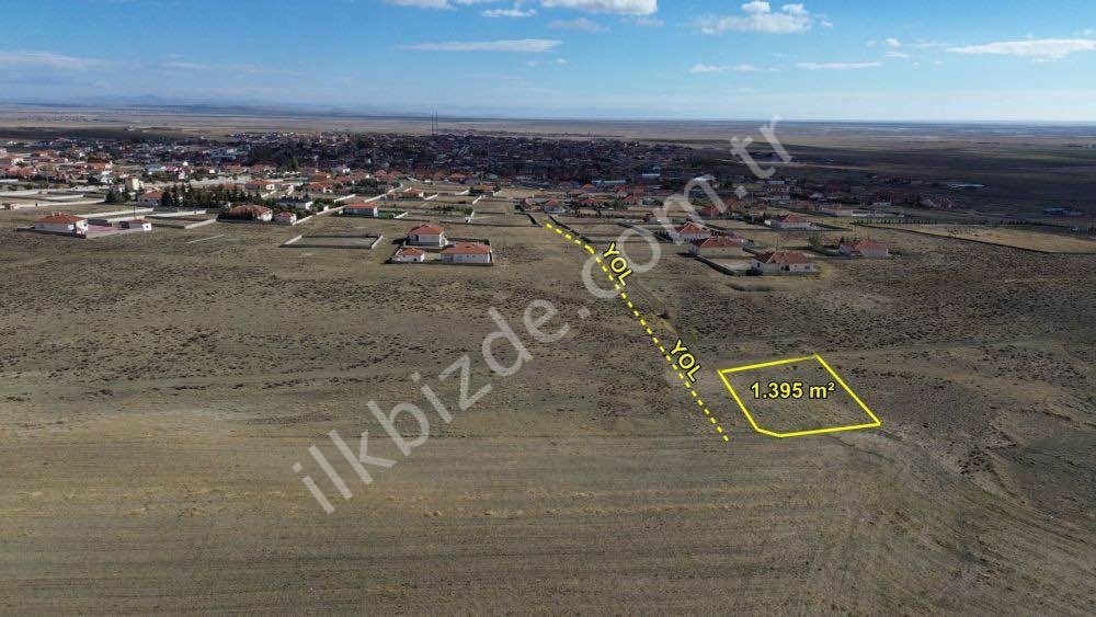 KULU ZİNCİRLİKUYU DA 1.395 M2 MÜSTAKİL TAPULU VİLLA ARSASI