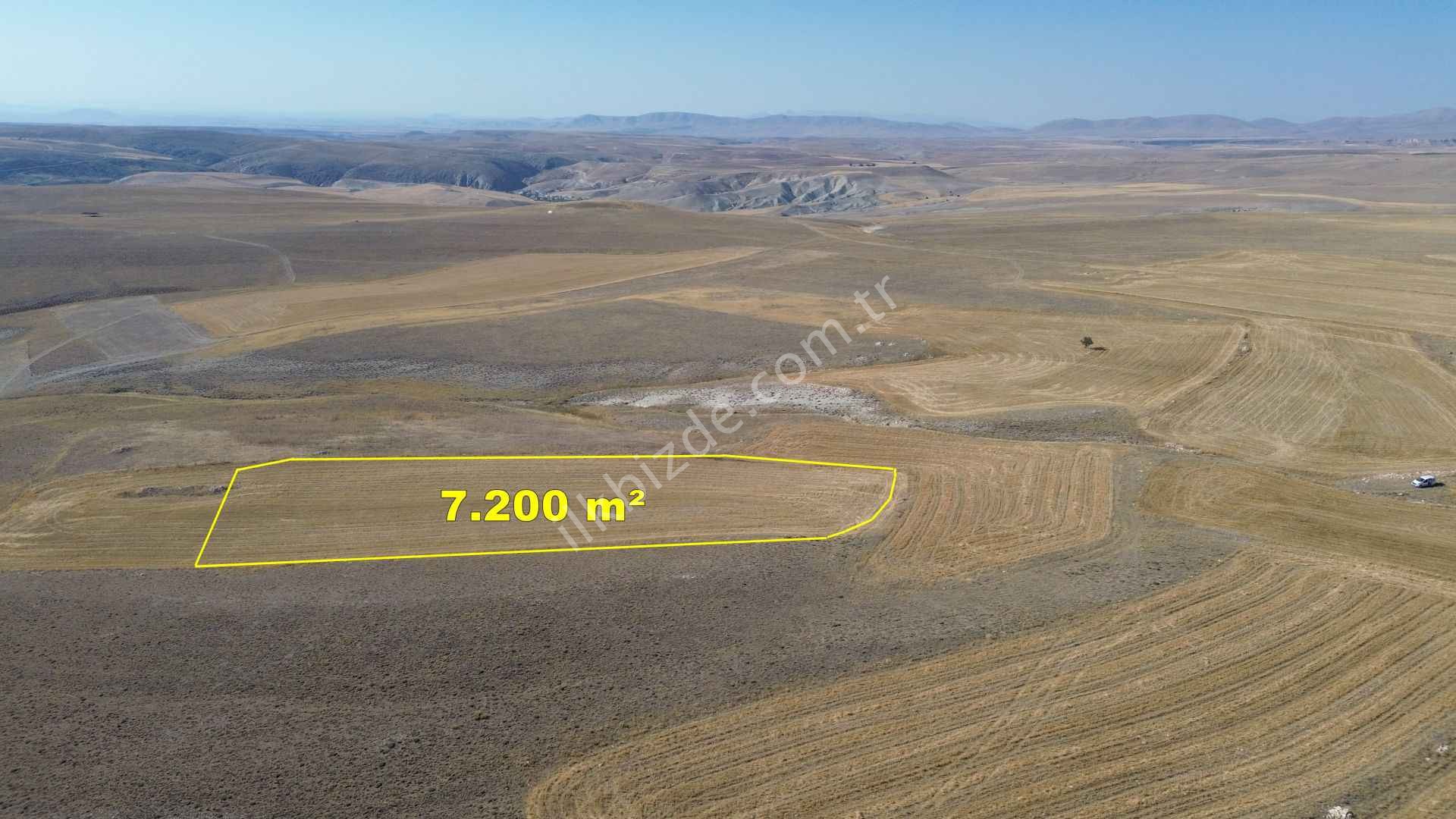KARAMAN / AYRANCI / MELİKLİ DE 7.200 m² MÜSTAKİL TARLA