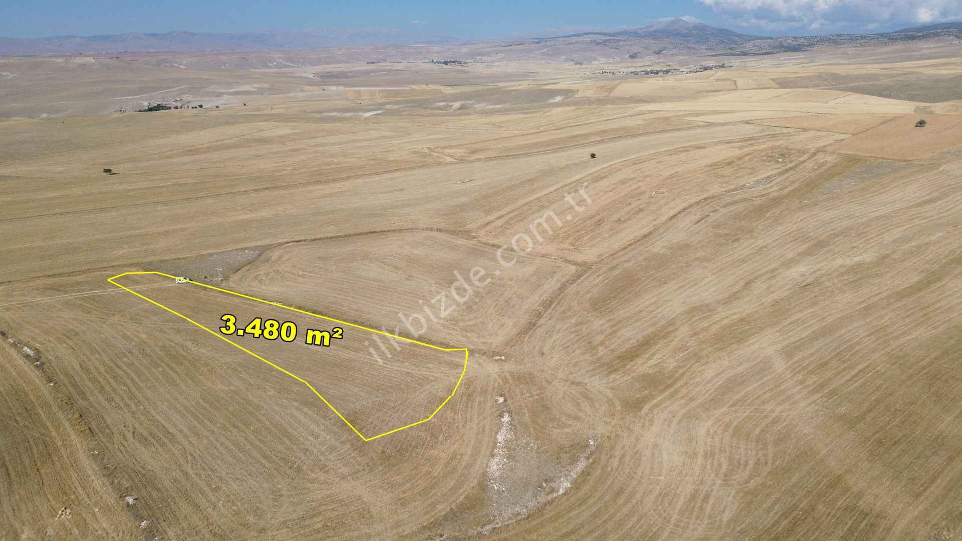 KARAMAN / AYRANCI / MELİKLİ DE 3.480 m² MÜSTAKİL TARLA