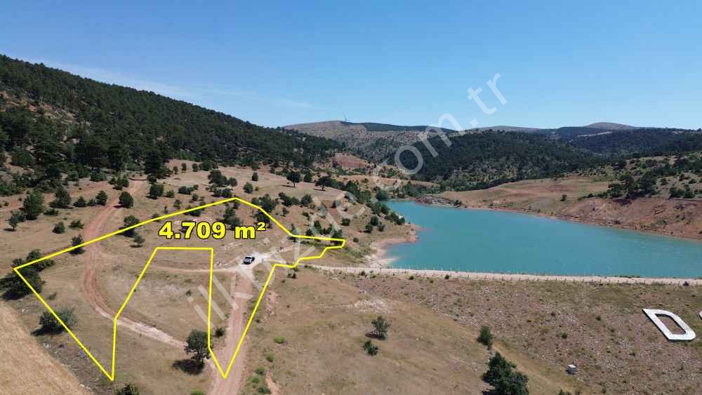 ILGIN BELEKLER DE BARAJ DİBİNDE 4.709 M2 MÜSTAKİL TAPULU TARLA