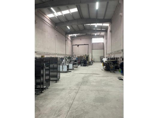 ASPAK SAN SİT İÇERİSİNDE ANAYOLA CEPHE 500LÜK FABRİKA