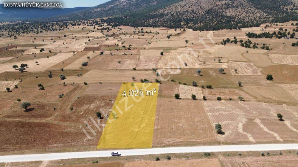 HÜYÜK ÇAMLICA DA 4.025 M2 MÜSTAKİL TAPULU ARAZİ