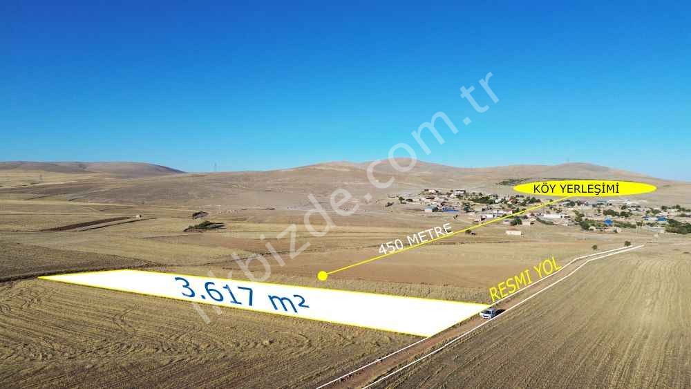 KONYA / ILGIN / AVDAN DA 3.617 m² MÜSTAKİL TARLA