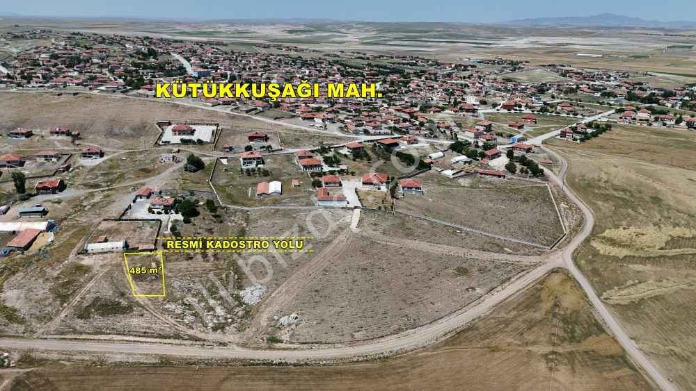 KONYA / CİHANBEYLİ / KÜTÜKUŞAĞI DA 485 m² MÜSTAKİL İMARLI ARSA
