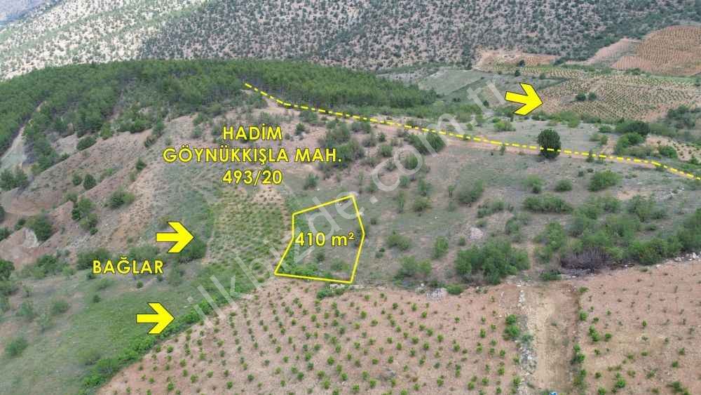 HADİM GÖYNÜKKIŞLA DA 410 M2 MÜSTAKİL TAPULU BAĞ
