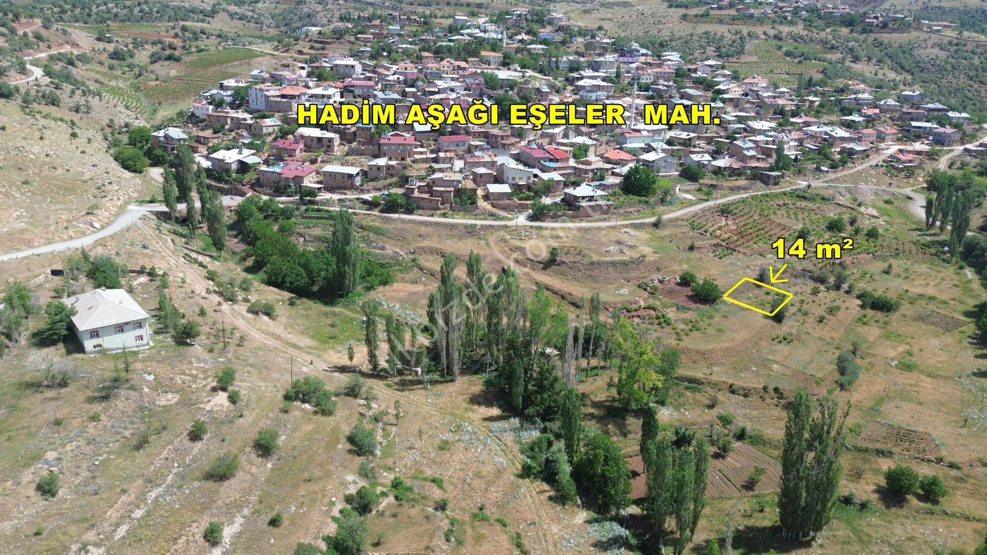 KONYA HADİM AŞAĞIEŞENLER DE 14,58 M2 MÜSTAKİL TAPULU BAHÇE