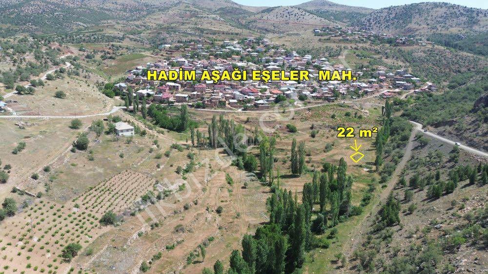 KONYA HADİM AŞAĞIEŞENLER DE 22,07 M2 MÜSTAKİL TAPULU BAHÇE
