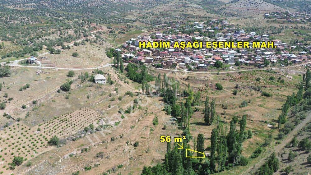 KONYA HADİM AŞAĞIEŞENLER DE 56,42 M2 MÜSTAKİL TAPULU BAHÇE