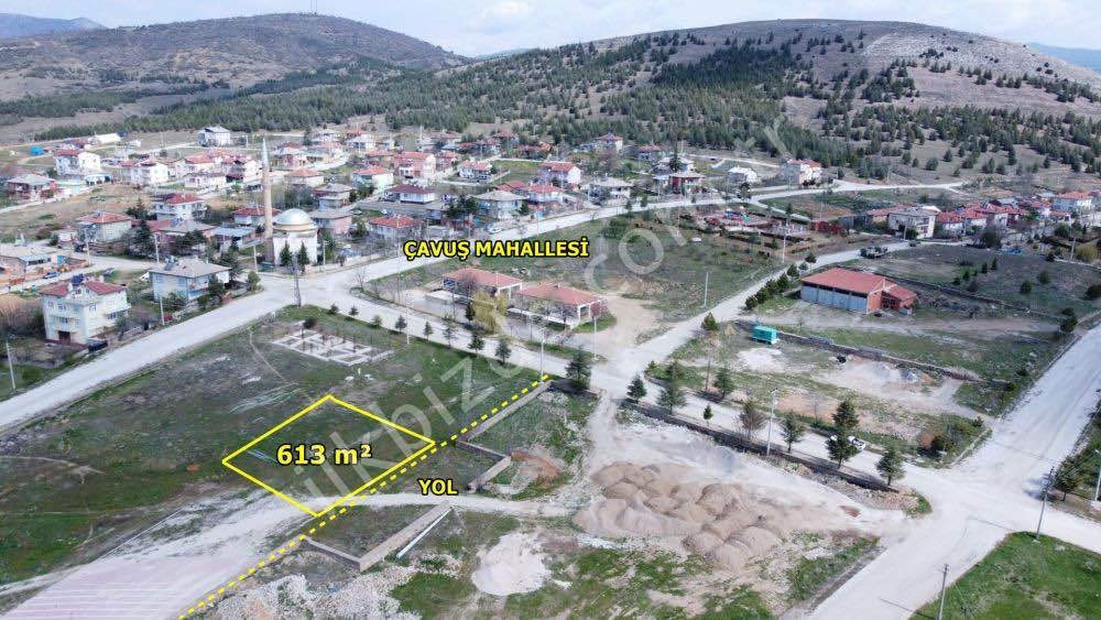 HÜYÜK ÇAVUŞ MAHALLESİNDE 613 M2 MÜSTKAİL TAPULU KONUT İMARLI ARSA