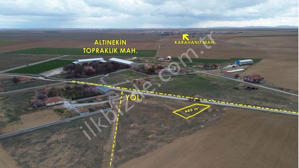 489 m² / KONYA / ALTINEKİN / TOPRAKLIK / ARSA