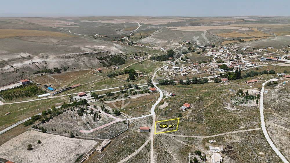 KONYA / CİHANBEYLİ / KAYI'DA HESAPLI 549 m² KONUT İMARLI ARSA