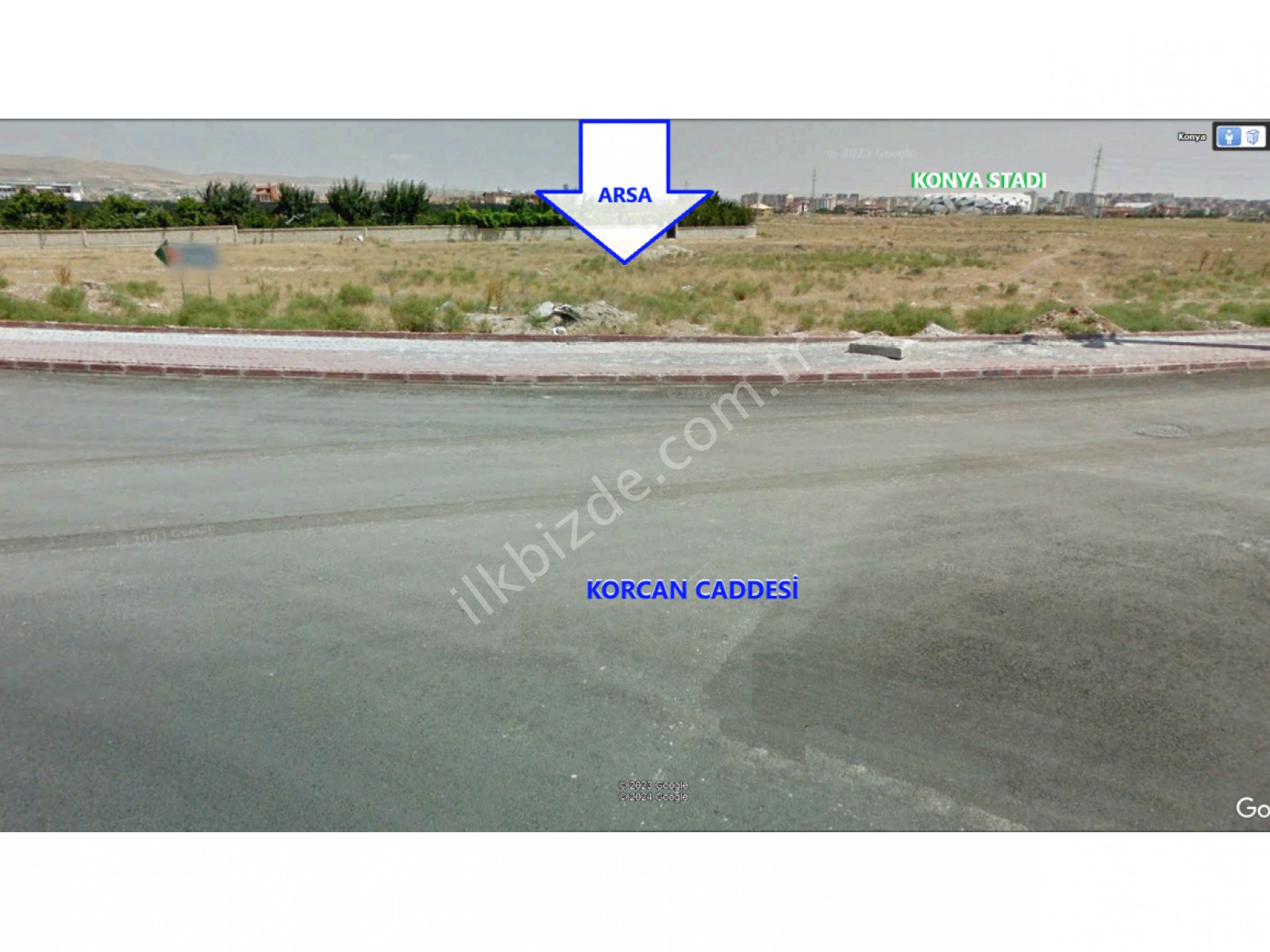 İSMAİL KAYA CADDESİ ÜZERİ ZEMİN TİCARİ OLABİLEN NİTELİKLİ ARSA