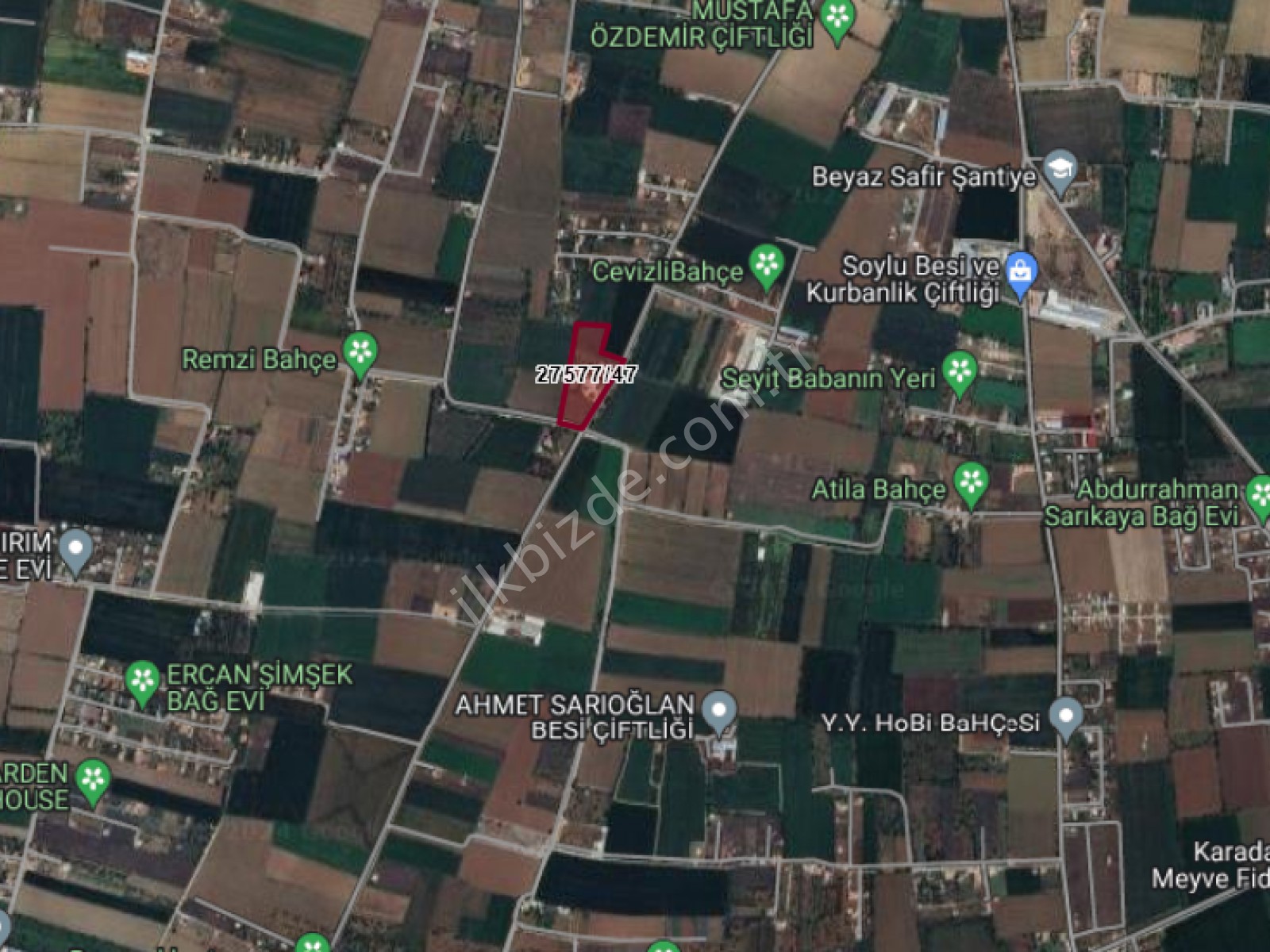 KARAHÜYÜK'DE OZAN'DAN SATILIK YATIRIMA UYGUN 3680 m2 TARLA