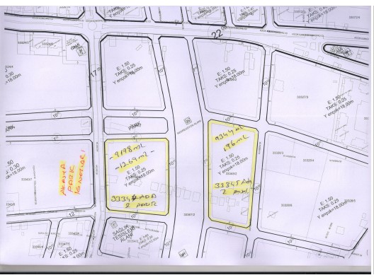 KARAKULAK MH 6 KAT İMARLI 1465m² HİSSE ARSA AKASYA PARK KARŞISI
